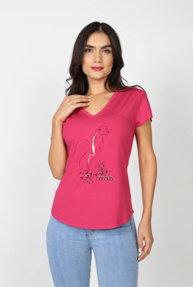 POLERA  LEOPARDO 4949