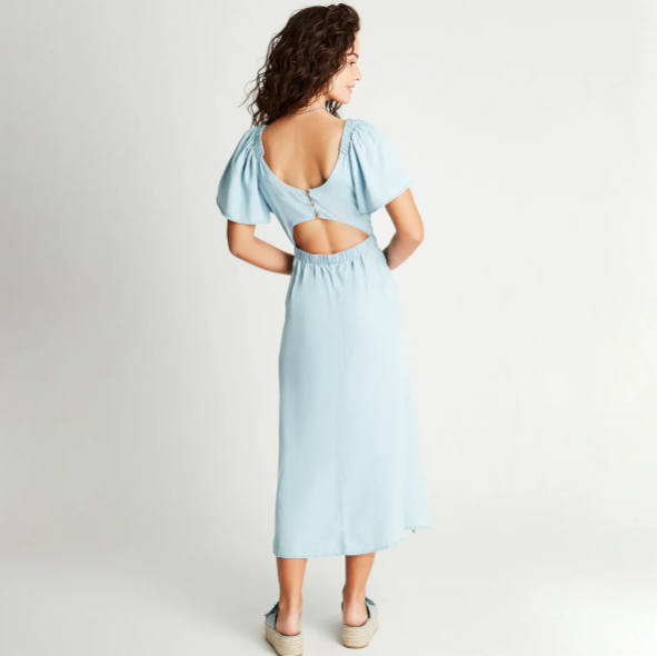 VESTIDO MIDI LYOCELL