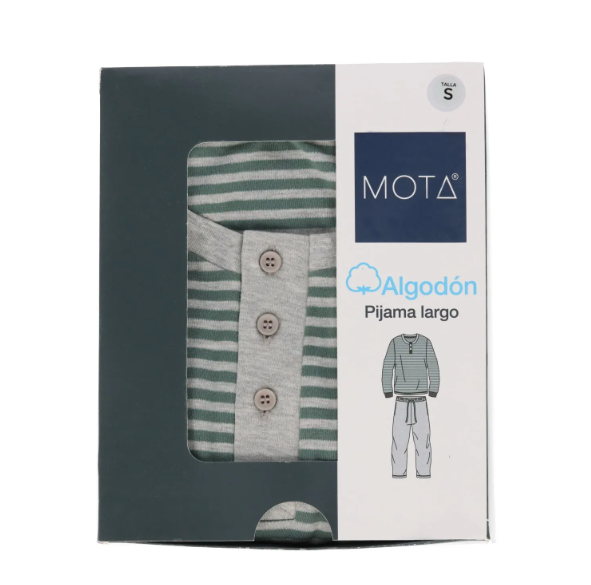 PIJAMA LARGO ALGODON MT30206