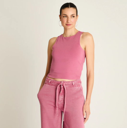 POLERA CROP TOP SIN MANGA